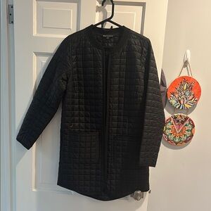 Black Quilted Jacket